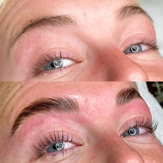 Get Perfectly Defined Brows with Lamination and Tinting at True Indigo Spa - True Indigo Spa + Wellness