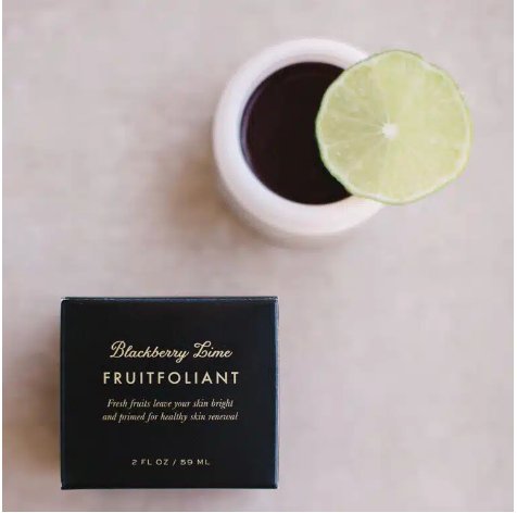 Blackberry Lime Fruitfoliant - True Indigo Spa and Wellness